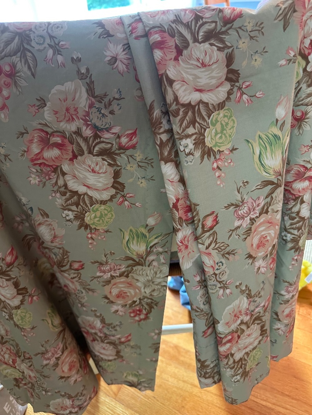 Vintage Ralph Lauren Floral Curtains (2)